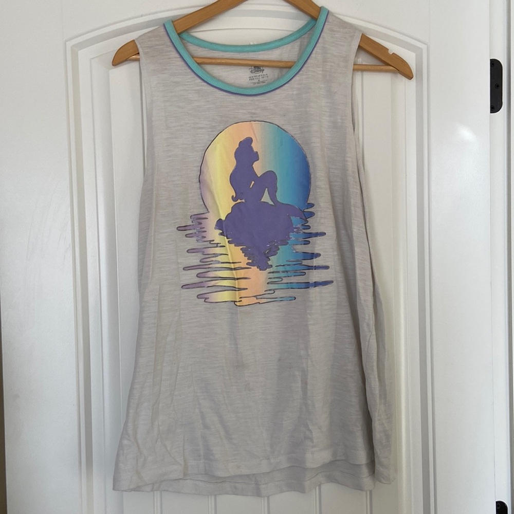 Disney Little Mermaid Ariel Women’s tank top size XL